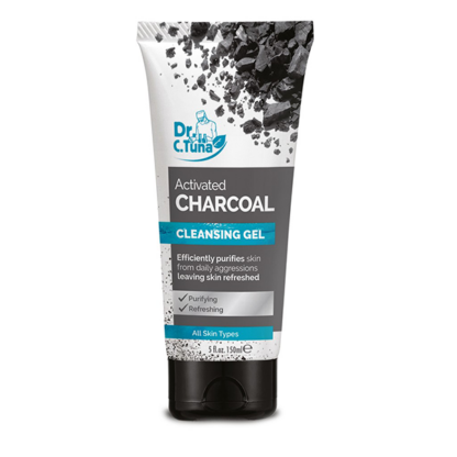 DR C TUNA ACTIVATED CHARCOAL PURIFYING CLEANSING GEL 150ML